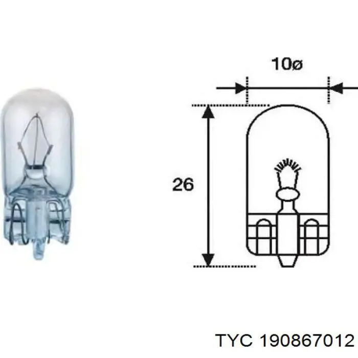 BS3E51680B Mazda faro antiniebla derecho