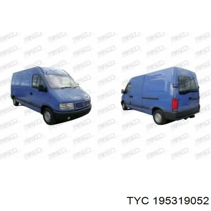 712372911129 Renault (RVI) Faro antiniebla derecho