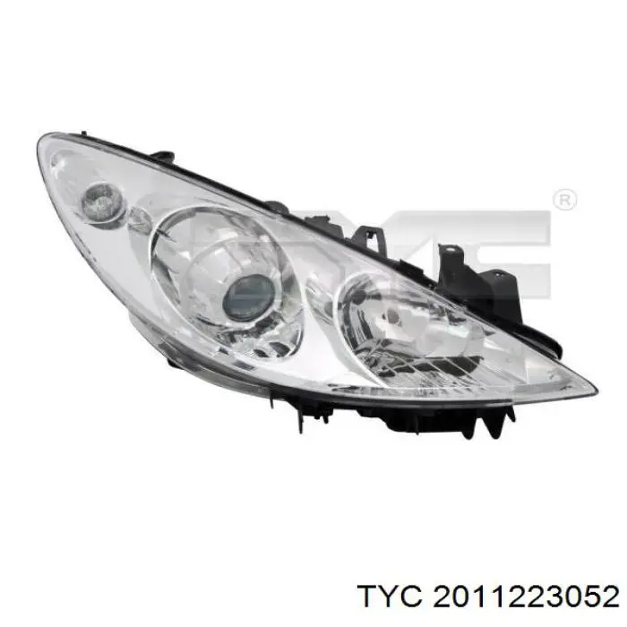 Faro derecho 9681832280 Peugeot/Citroen