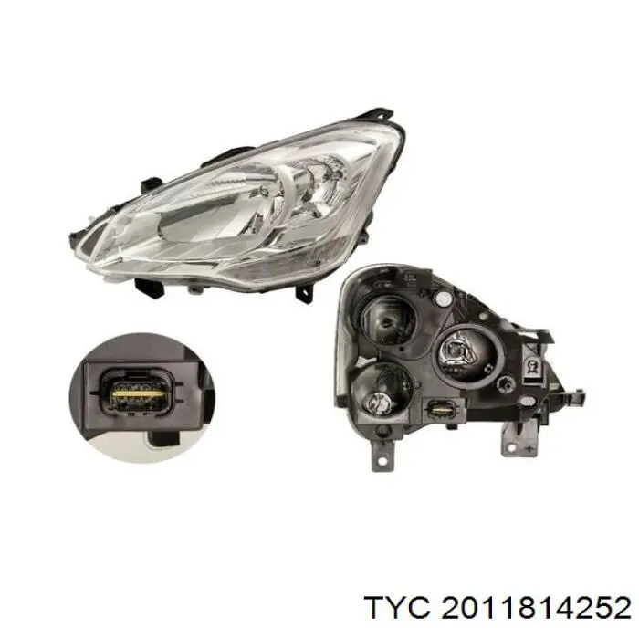 Faro izquierdo 9068200161 Mercedes