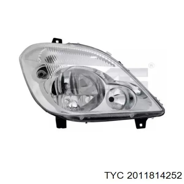 Faro izquierdo A906820016164 Mercedes