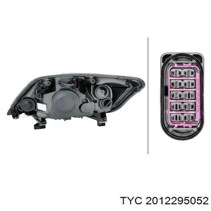 Comprar 8V4113W029AE Ford Faro derecho