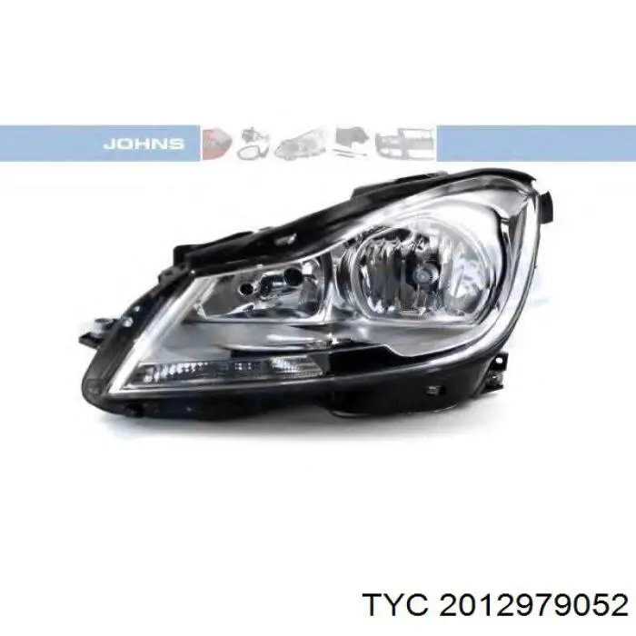 Faro delantero derecho Prasco ME4404903