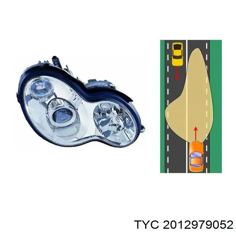 Comprar ME4404903 Prasco Faro derecho