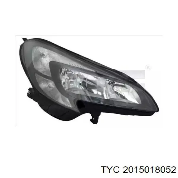 Faros delantero izquierdo para Opel Corsa E