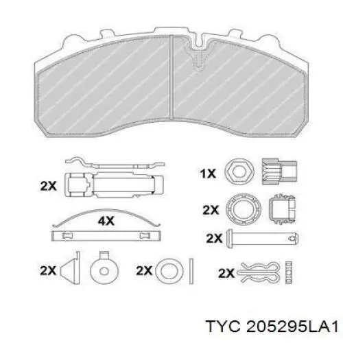 Comprar 205295LA1 TYC Cristal de faro derecho