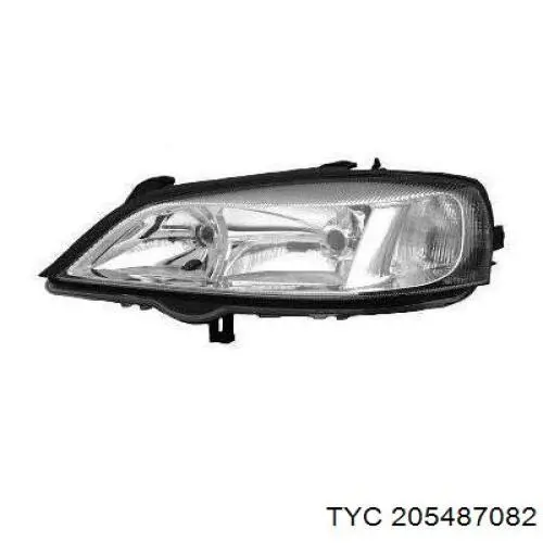 Faro derecho Opel Zafira F75