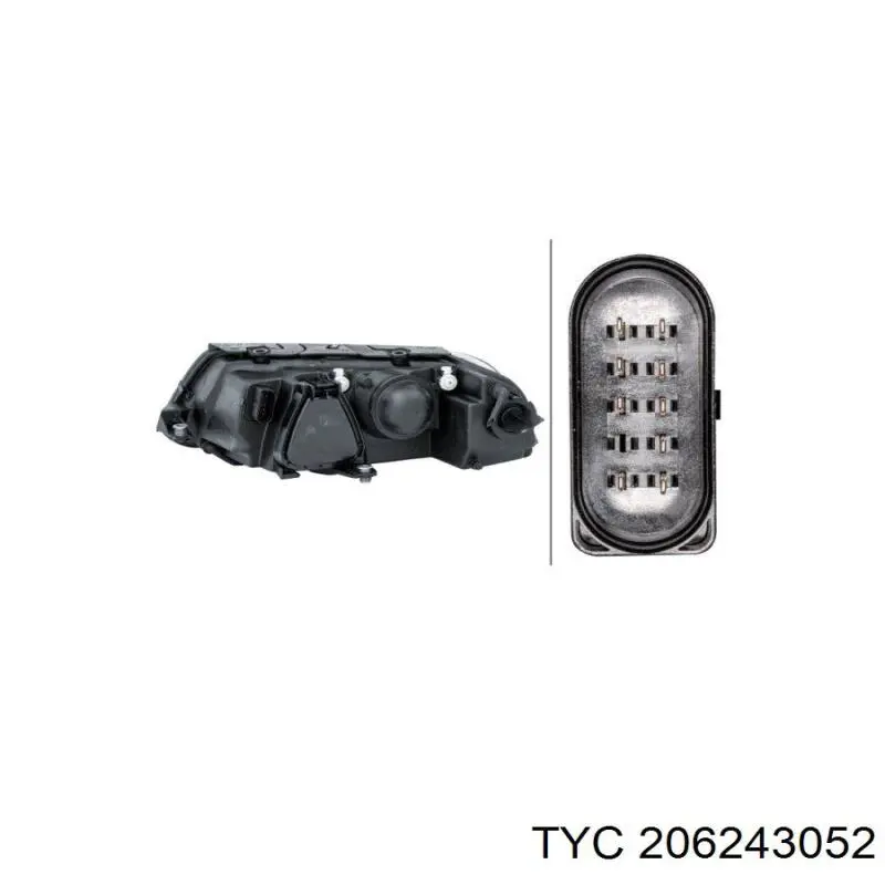 Faro derecho 11913002 Iparlux