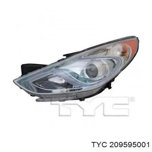 Faro delantero derecho Hyundai Sonata VII (LF)