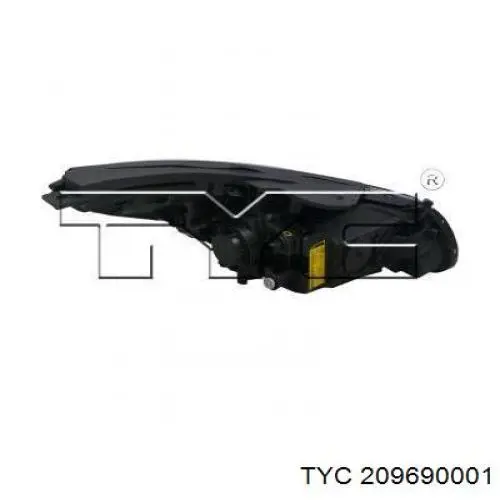 Comprar 209690001 TYC Faro delantero izquierdo