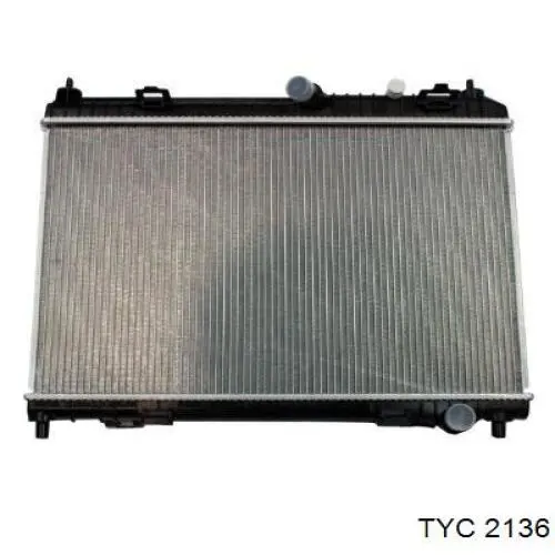 2136 TYC radiador refrigeración del motor