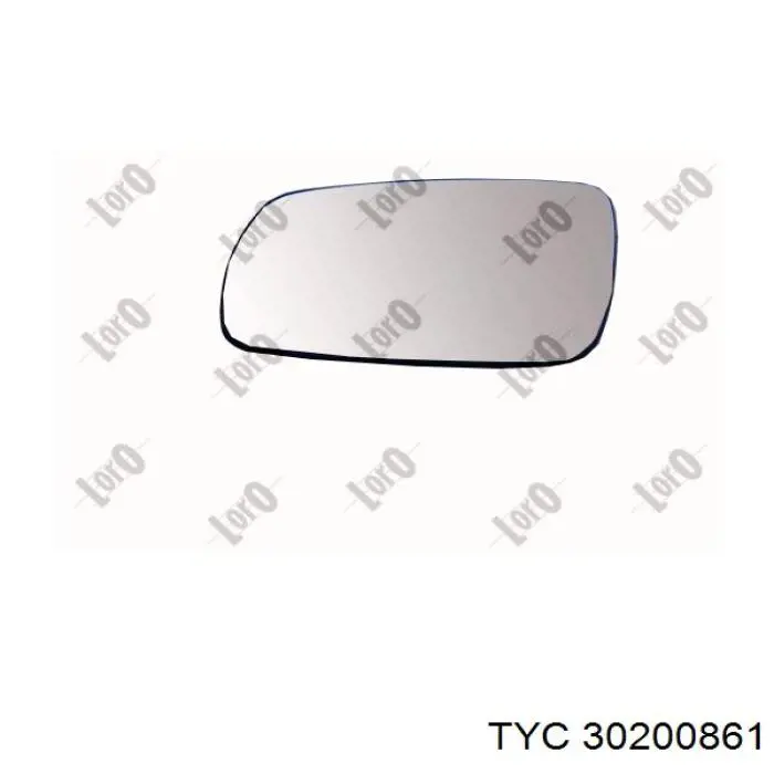 302-0086-1 TYC cristal de espejo retrovisor exterior izquierdo