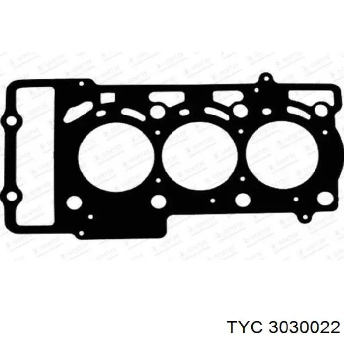 Espejo de retrovisor izquierdo 6125846 Alkar