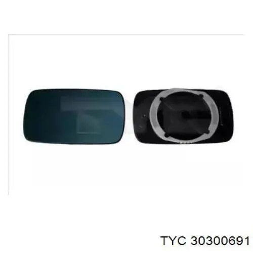 303-0069-1 TYC cristal de espejo retrovisor exterior derecho