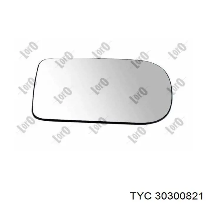Cristal de espejo retrovisor exterior izquierdo 51167001763 BMW