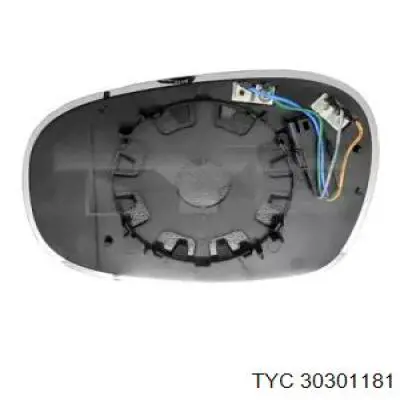 Comprar 30301181 TYC Cristal de espejo retrovisor exterior izquierdo