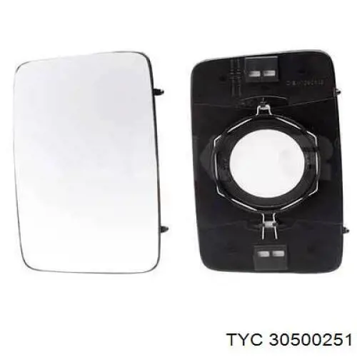 305-0025-1 TYC elemento para espejo retrovisor