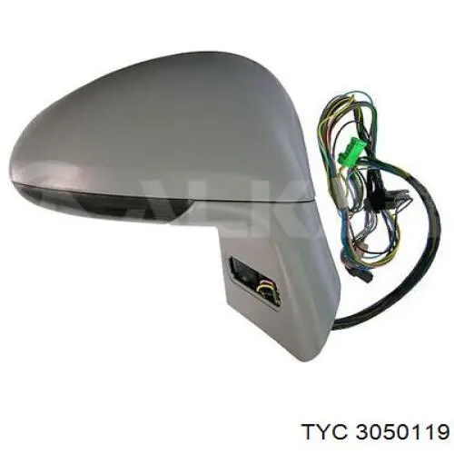 305-0119 TYC espejo retrovisor derecho