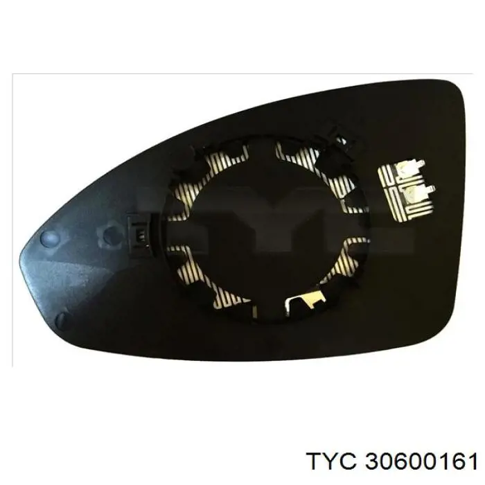 306-0016-1 TYC cristal de espejo retrovisor exterior izquierdo