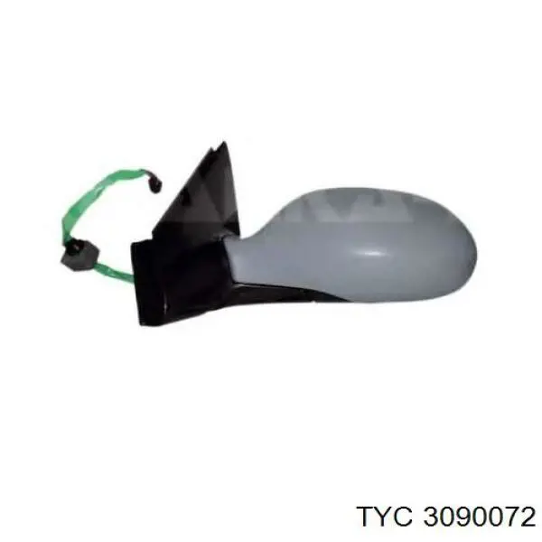 Espejo de retrovisor izquierdo 815422 Peugeot/Citroen