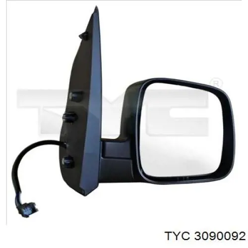 309-0092 TYC espejo retrovisor izquierdo