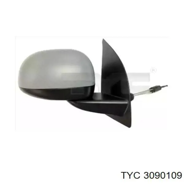 309-0109 TYC espejo retrovisor derecho