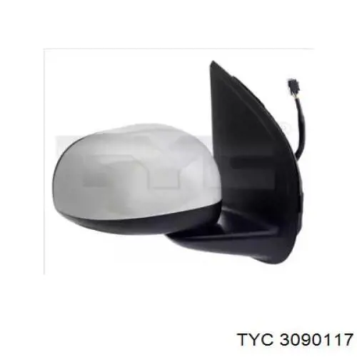 309-0117 TYC espejo retrovisor derecho