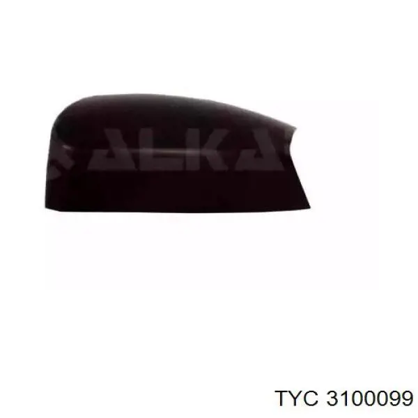 Espejo de retrovisor derecho 3M5117682BN Ford