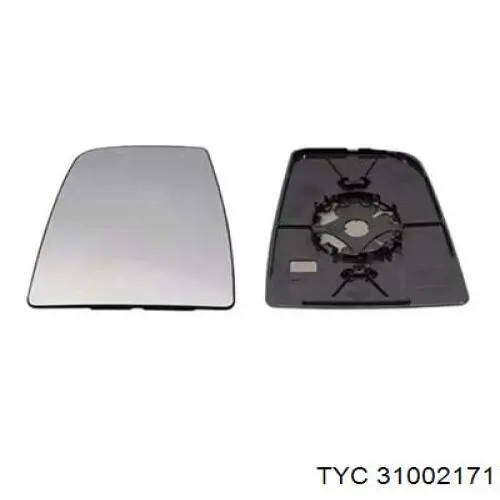 Cristal de espejo retrovisor derecho HMPBK3117K740BA Hmpx