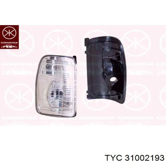 310-0219-3 TYC luz intermitente de retrovisor exterior derecho