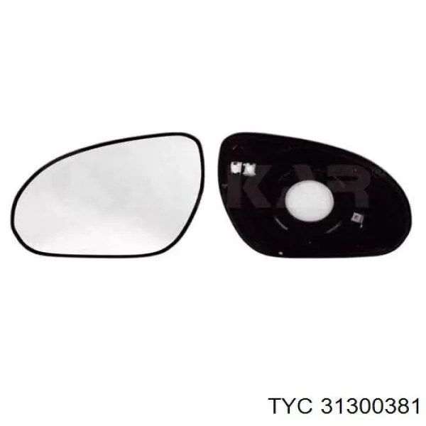 Cristal De Espejo Retrovisor Exterior Izquierdo Hyundai I30 (FD)