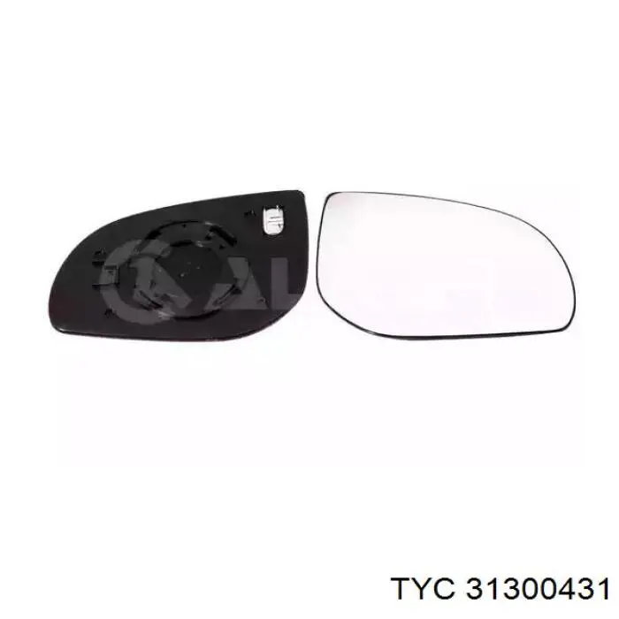 313-0043-1 TYC cristal de espejo retrovisor exterior derecho