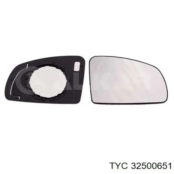 325-0065-1 TYC cristal de espejo retrovisor exterior derecho