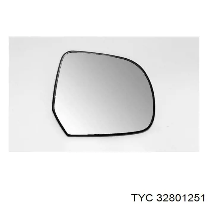 328-0125-1 TYC cristal de espejo retrovisor exterior derecho