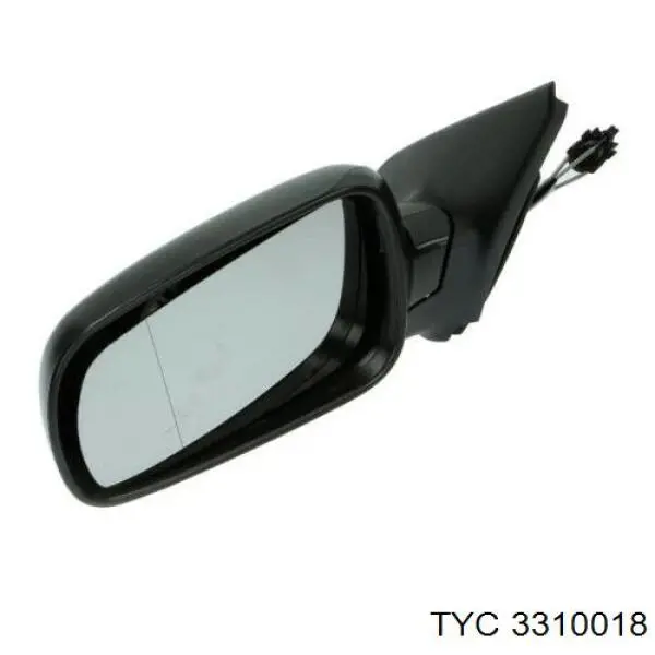 Espejo de retrovisor izquierdo 3310018 TYC