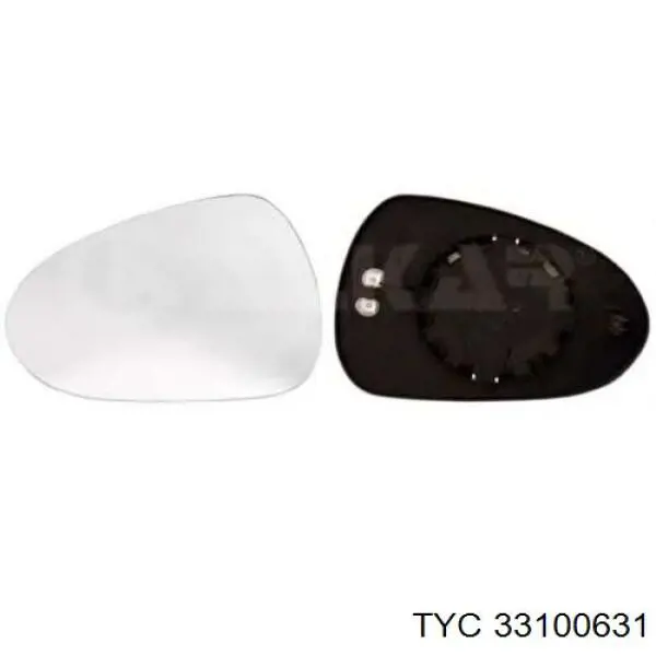 331-0063-1 TYC cristal de espejo retrovisor exterior derecho