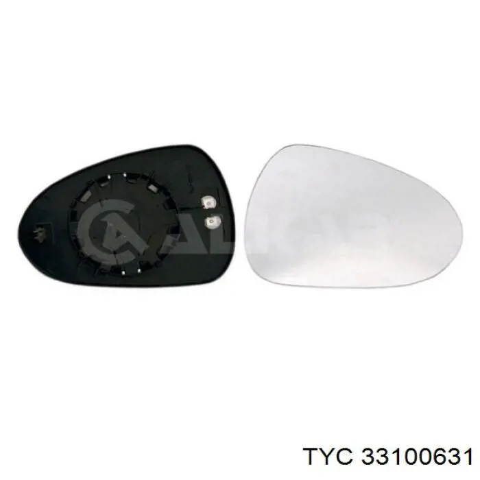 Cristal de espejo retrovisor derecho VAG 6J0857522D precio, desde 21,11 EUR