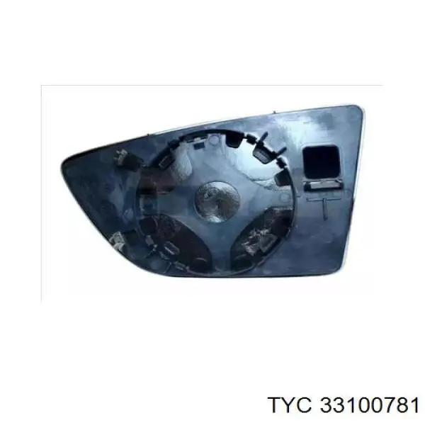 331-0078-1 TYC cristal de espejo retrovisor exterior izquierdo