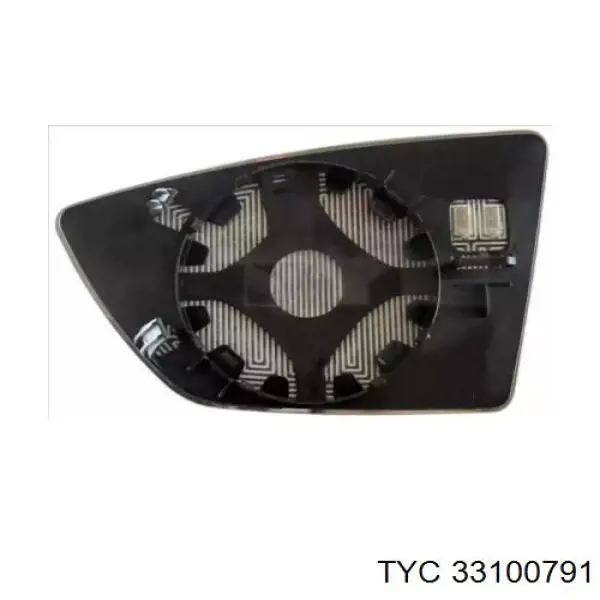 331-0079-1 TYC cristal de espejo retrovisor exterior derecho