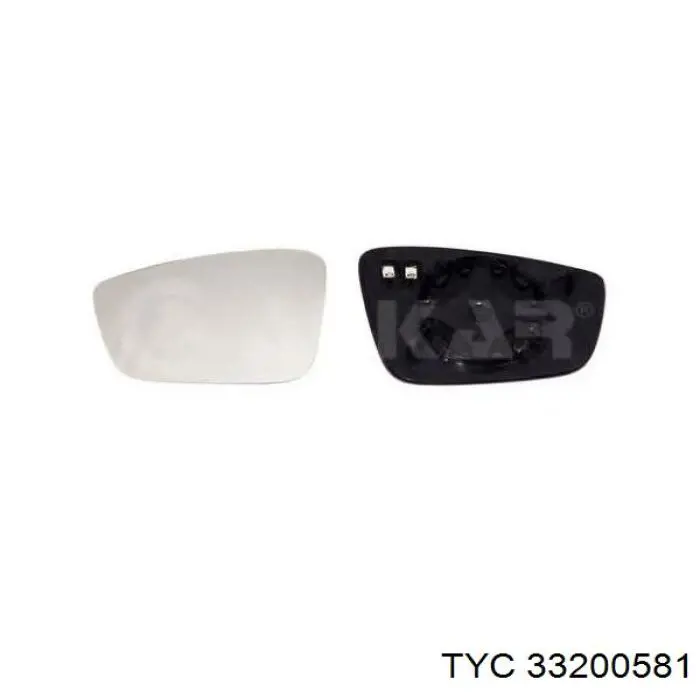 332-0058-1 TYC cristal de espejo retrovisor exterior izquierdo