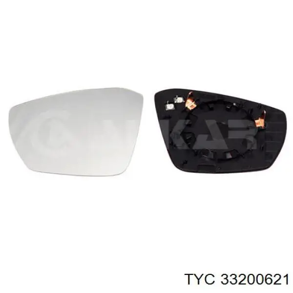 332-0062-1 TYC cristal de espejo retrovisor exterior izquierdo