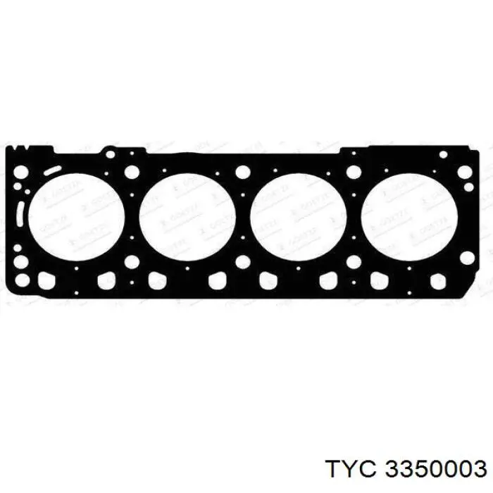 335-0003 TYC espejo retrovisor derecho