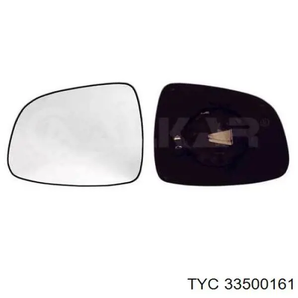 335-0016-1 TYC cristal de espejo retrovisor exterior izquierdo