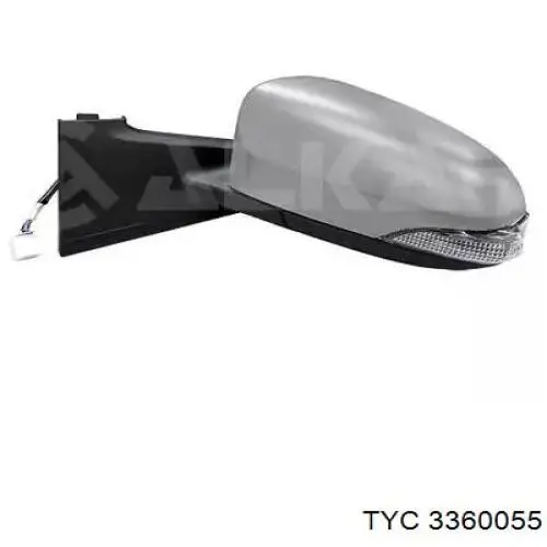 336-0055 TYC espejo retrovisor derecho