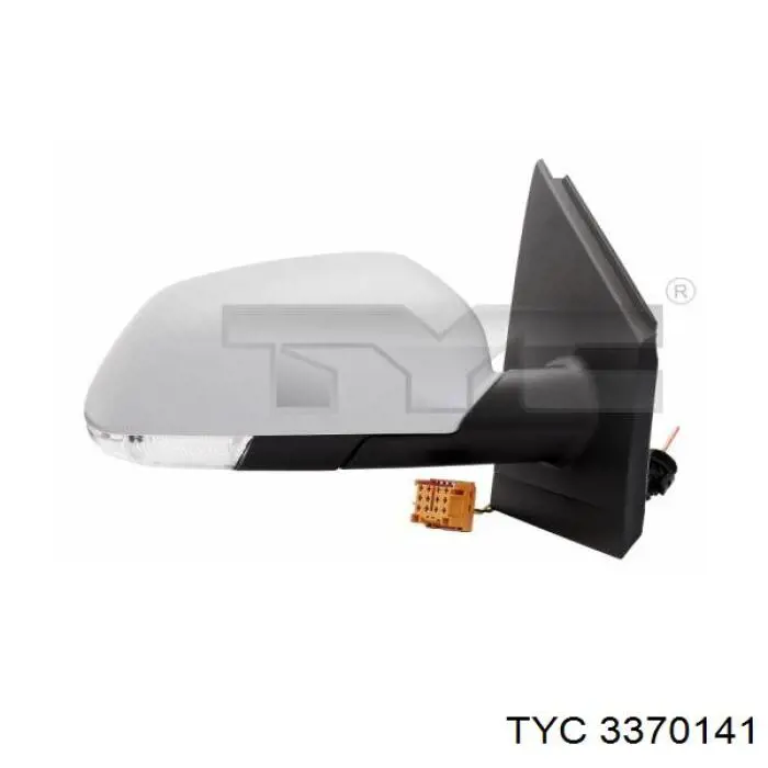 Espejo de retrovisor derecho 6Q1857508AD VAG