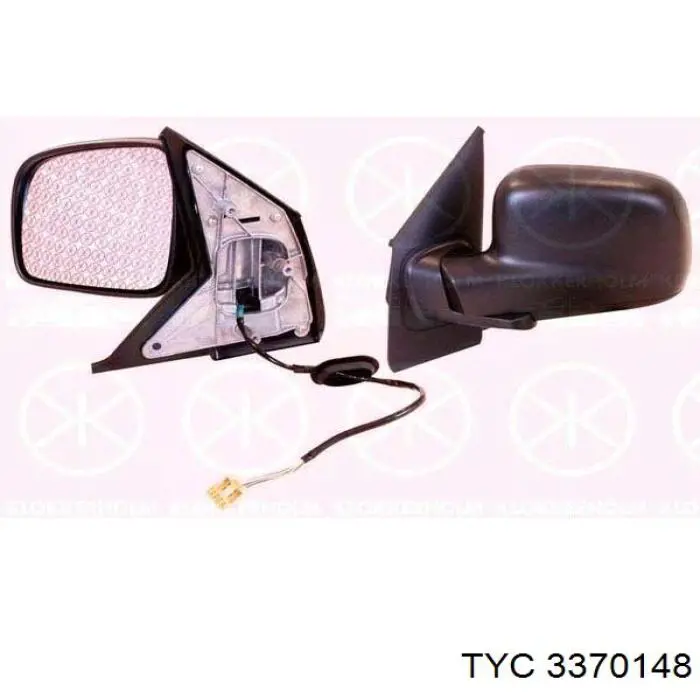 Espejo de retrovisor izquierdo 3370148 TYC