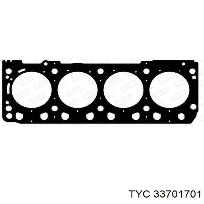 337-0170-1 TYC cristal de espejo retrovisor exterior izquierdo