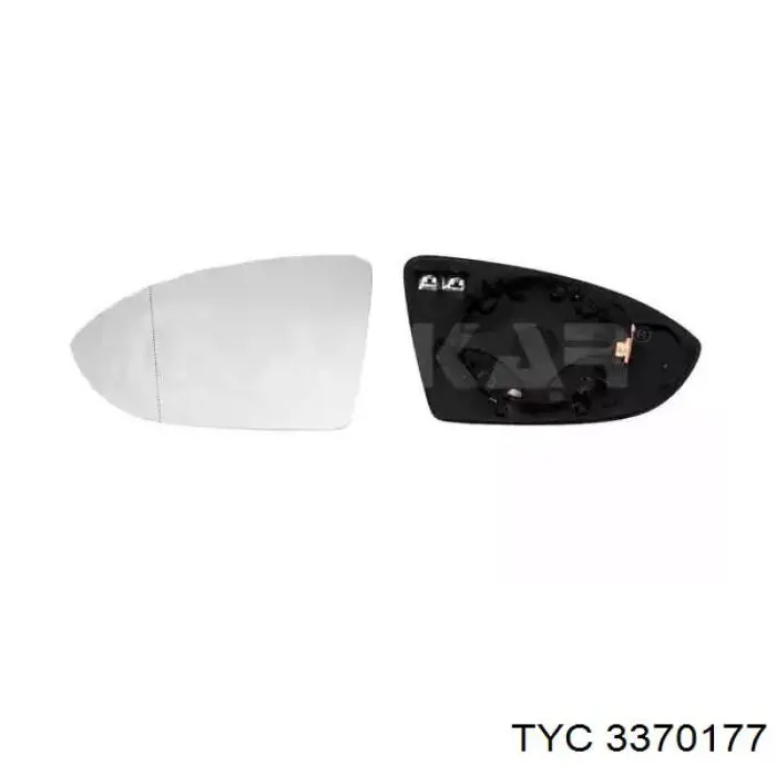 Espejo de retrovisor derecho 5402012002734P 4max