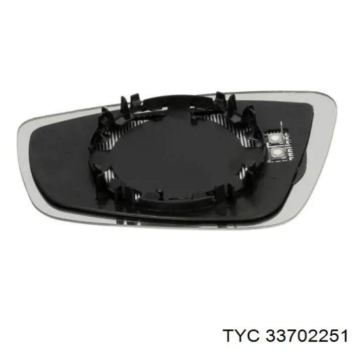 337-0225-1 TYC cristal de espejo retrovisor exterior derecho