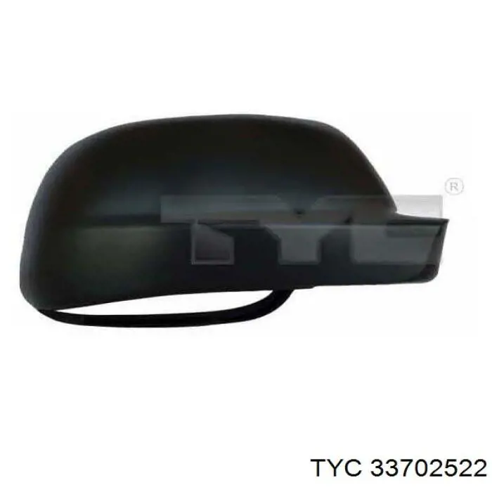3B0857537C01C VAG Cubierta de espejo retrovisor izquierdo